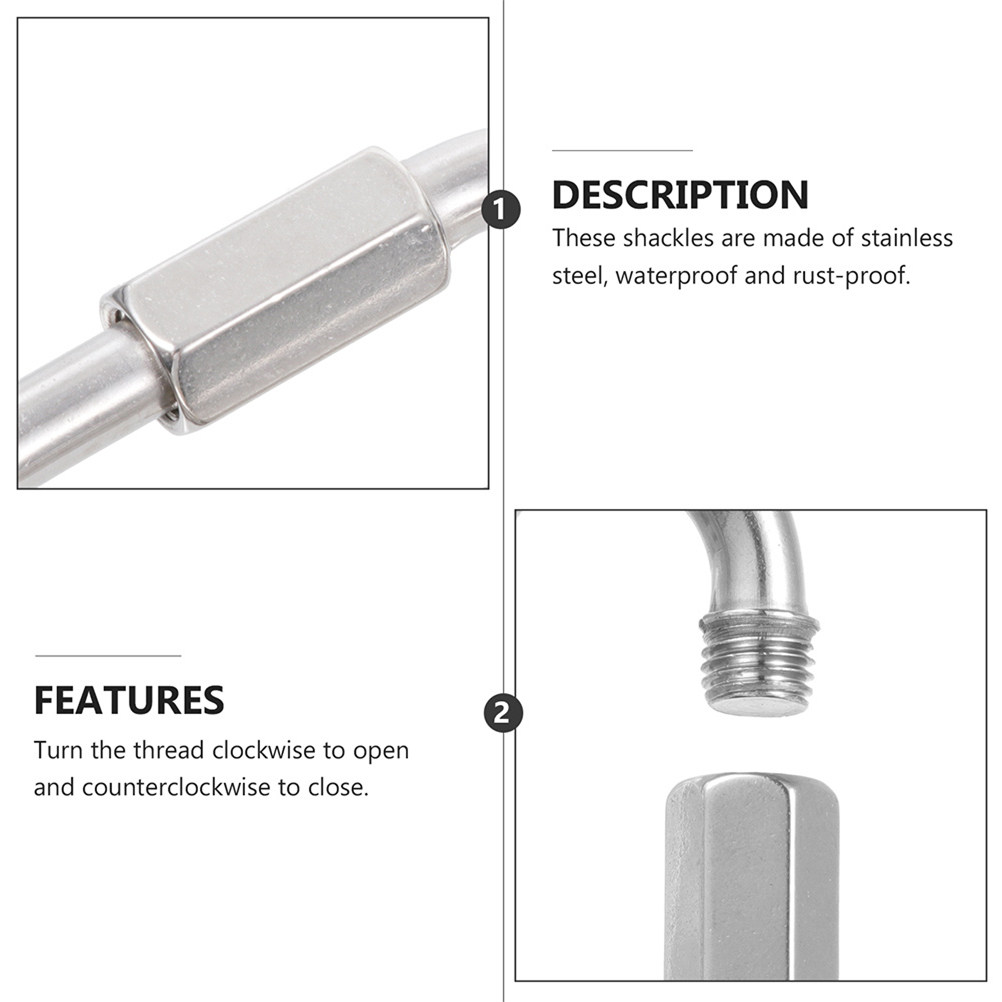 10Pcs Stainless Steel Chain Li - đánh giá và giá Chain Quick Link