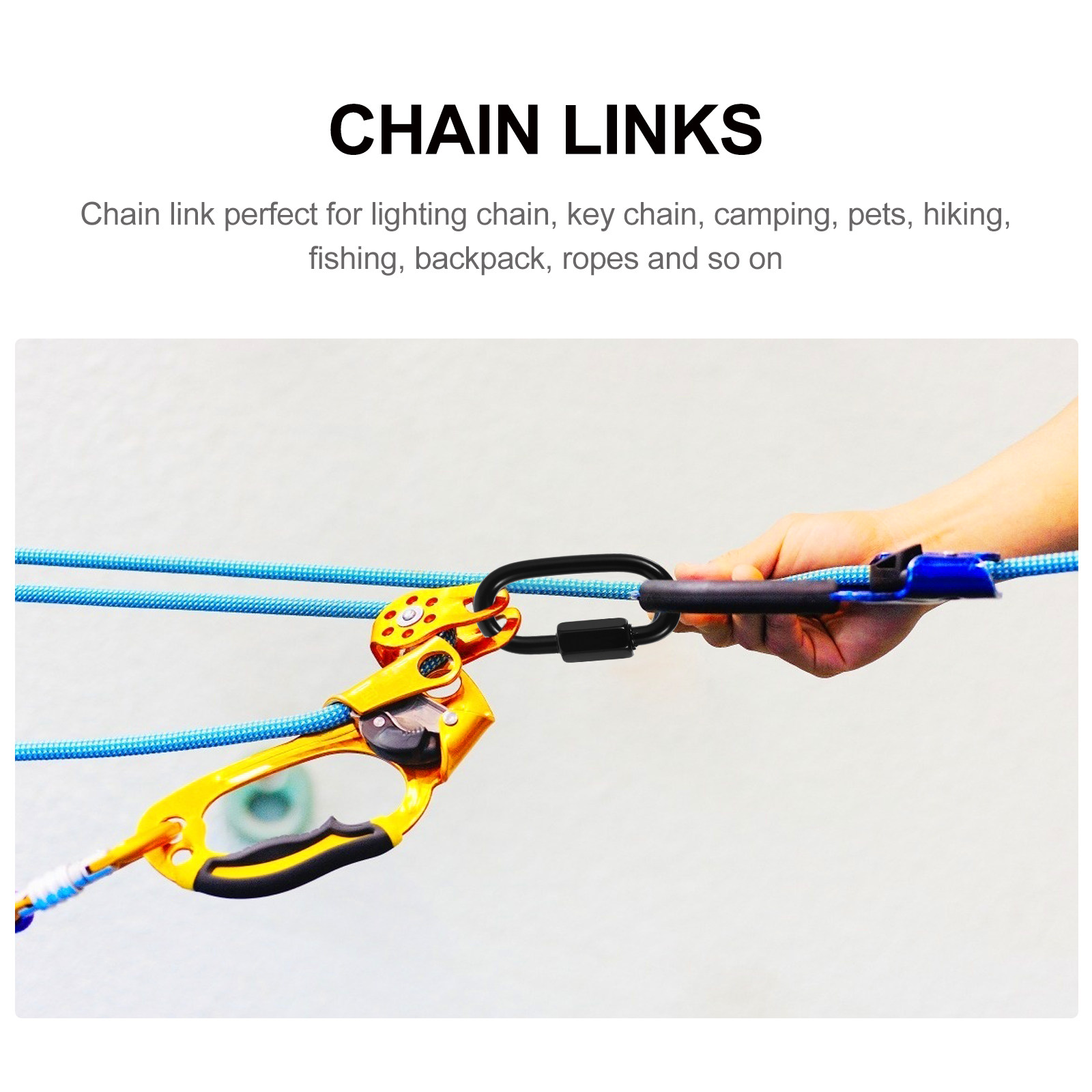 8Pcs Quick Links Stainless Ste - đánh giá và giá Chain Quick Link