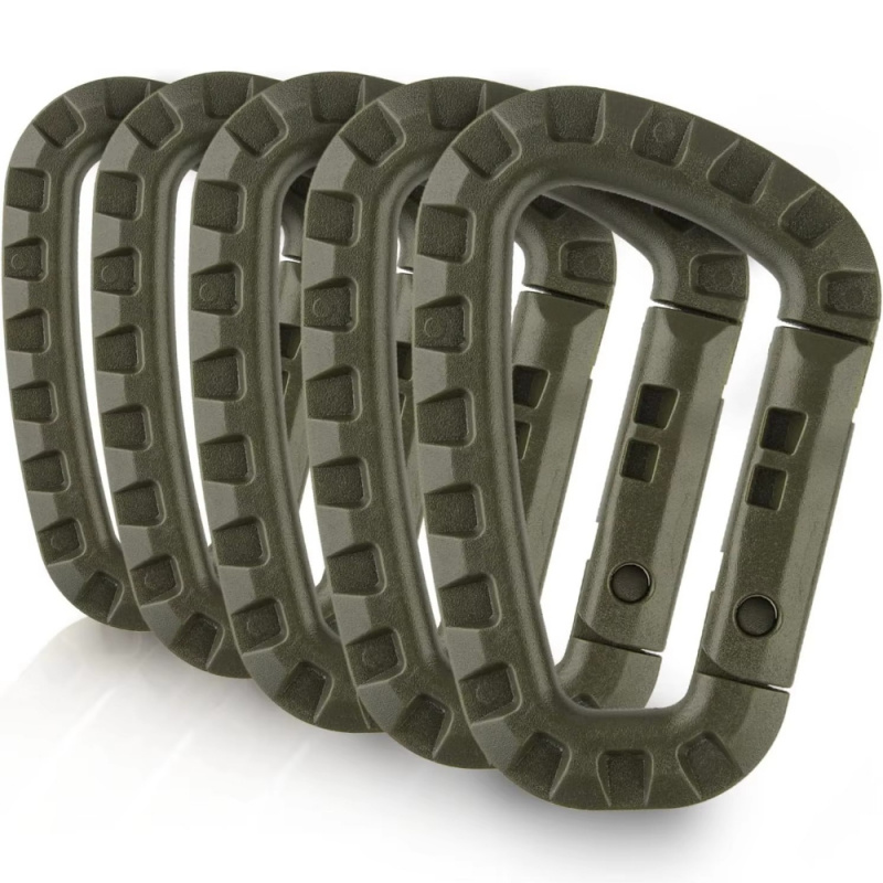2/5/16Pcs Tactical Carabiner S - đánh giá và giá Chain Quick Link